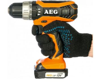 Дриль ударний акумуляторний AEG BSB12G3LI-202C AEG (4935451531) - Фото №4