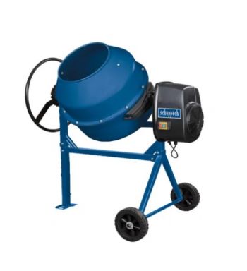 Бетономешалка Scheppach MIX160 800 Вт (5908405901) - Фото №1