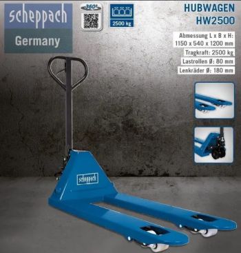 Рокла Scheppach HW-2500 (5912701900) - Фото №6
