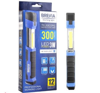 Фонарь для СТО Brevia 3W COB 1W LED 300lm (11350) - Фото №4