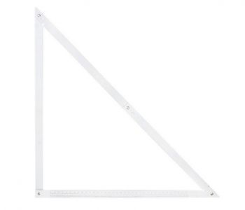 Угольник строительный складной Mastertool 1720х1220х1220мм AL чехол (30-3514) - Фото №2