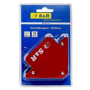 Магнитный угольник для сварки S+R 11кг 45˚, 90˚, 135˚(290101075) - Фото №2