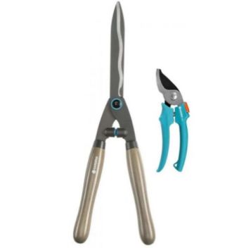 Комплект ножиці для живоплоту та секатор Gardena Classic 12300-30 (12300-30.000.00) - Фото №1