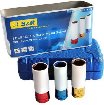 Набор торцевых головок S+R 1/2, 3 шт. (465114003) - Фото №4