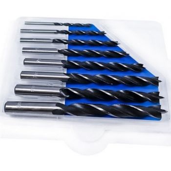 Набор сверл S+R Meister по дереву 8 шт. 3-10 мм (216802008) - Фото №2