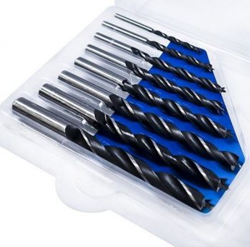 Набор сверл S+R Meister по дереву 8 шт. 3-10 мм (216802008) - Фото №3