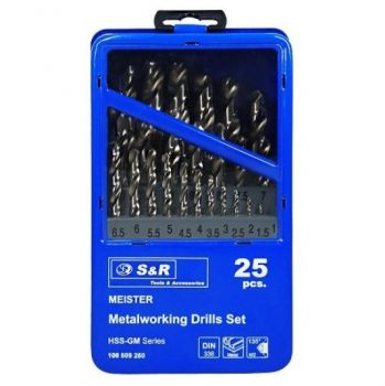 Набор сверл по металлу S+R Meister 1х13 мм (108809250) - Фото №2