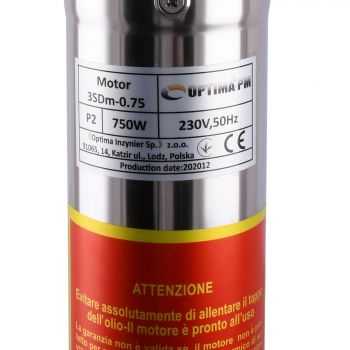 Насос скважинный с повышенной устойчивостью к песку OPTIMA PM 3SDm2,5/20 кабель 55 м - Фото №2