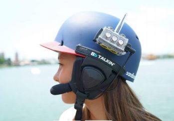 Водонепроницаемый мононаушник с микрофоном BbTalkin B02R (Гр9823) - Фото №2