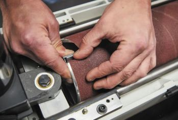 Шлифовальный барабанный станок c осцилляцией JET JWDS-2244OSC-M - Фото №5