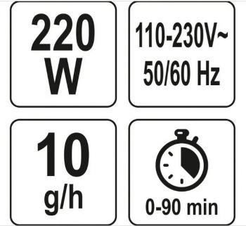Генератор озону YATO YT-73350 - Фото №4