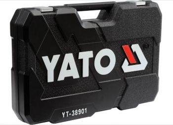 Набір торцевих головок та ключів YATO 122 шт. (YT-38901) - Фото №2
