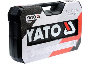 Набір торцевих головок та ключів YATO 122 шт. (YT-38901) - Фото №3