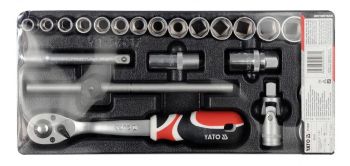 Набор торцевых головок и ключей YATO YT-5537 - Фото №2