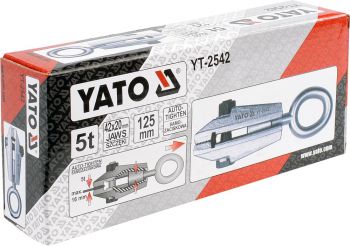 Затискач для жерстяних робіт YATO YT-2542 - Фото №2