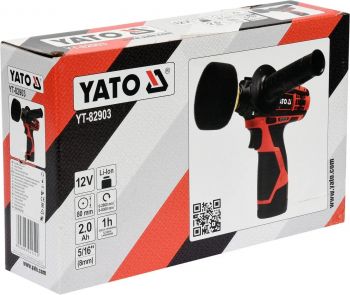 Полировальная машина аккумуляторная YATO YT-82903 - Фото №5