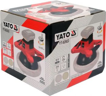 Полировальная машина аккумуляторная YATO YT-82922 - Фото №5