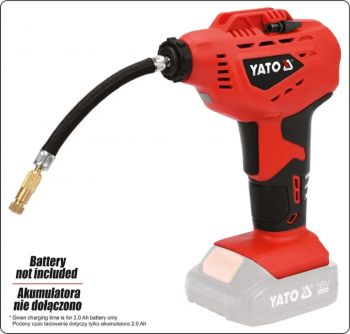 Компрессор аккумуляторный YATO YT-82895 - Фото №2