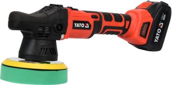 Полировальная эксцентриковая машина аккумуляторная YATO YT-82920 - Фото №2