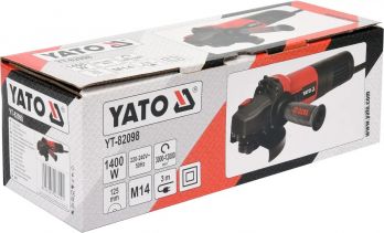 Угловая шлифмашина YATO YT-82098 - Фото №3