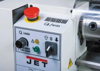 Токарный станок по металлу JET BD-7 - Фото №2