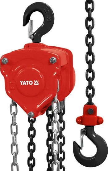 Лебідка ланцюгова ручна 2 тонни YATO YT-58953 - Фото №1