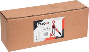Лебідка ланцюгова ручна 6 тонни YATO YT-58967 - Фото №3