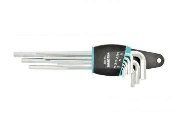 Набір ключів шестигранних WhirlPower 1/16"-3/8", 9 шт. (223282) - Фото №1