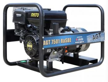 Генератор бензиновый AGT 7501 RaSBE (PFAGT7501RAE/E) - Фото №1