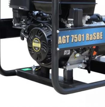 Генератор бензиновый AGT 7501 RaSBE (PFAGT7501RAE/E) - Фото №4
