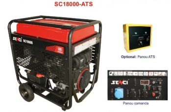 Генератор бензиновый SENCI SC18000E-ATS TOP - Фото №6
