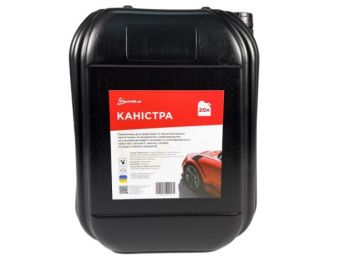 Канистра пластиковая универсальная Poputchik 20 л (10623-IS) - Фото №1