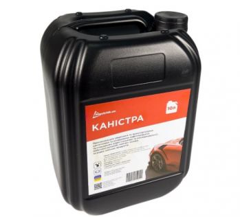 Канистра пластиковая универсальная Poputchik 10 л (10624-IS) - Фото №5