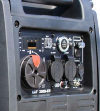 Генератор инверторный бензиновый AGT 3500i ER - Фото №2