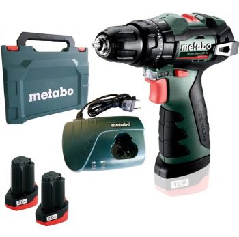 Дриль-шуруповерт акумуляторний Metabo PowerMaxx SB BL (601784500) - Фото №3