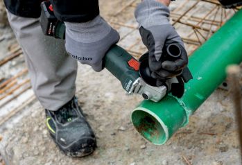 Болгарка акумуляторна Metabo W 18 L 9-125 Каркас (602247850) - Фото №6