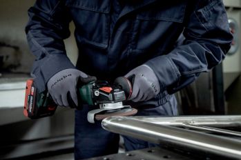 Болгарка аккумуляторная Metabo WVB 18 LT BL 11-125 Quick Inox Каркас (613091850) - Фото №4