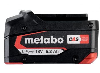 Аккумуляторная батарея Metabo Li-Power 18 V, 5.2 Ач New (625028000) - Фото №2