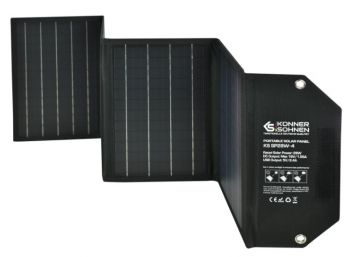 Портативная солнечная панель Konner Sohnen KS SP28W-4 - Фото №3