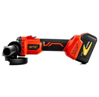 Аккумуляторная угловая шлифмашина GTM AGC18/125BL (2693) - Фото №3