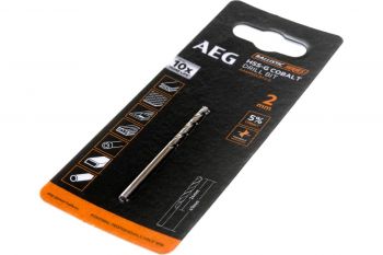Сведло AEG AAKHSSCBT2-0, HSS-Co, 2х24х49 мм (4932479323) - Фото №2