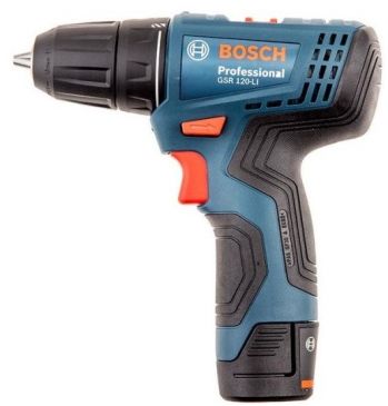 Дрель-шуруповерт аккумуляторная Bosch GSR 120-LI Professional (06019G8002) - Фото №4