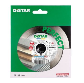 Круг алмазный отрезной Distar 1A1R 125x22,23H Perfect (10115028015) - Фото №5
