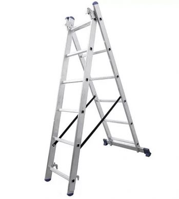 Алюминиевые трехсекционные лестницы Virastar Triomax 3х6 (VTL036) - Фото №3