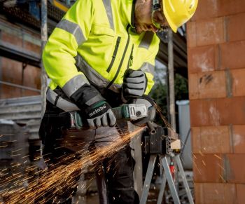 Болгарка аккумуляторная Metabo W 18 L BL 9-125 Каркас (602374860) - Фото №2