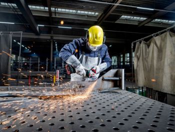 Болгарка аккумуляторная Metabo WB 18 LTX BL 15-150 Quick Каркас (601732840) - Фото №2