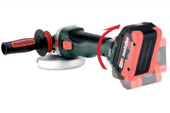 Болгарка аккумуляторная Metabo WPBA 18 LTX BL 15-180 Quick DS Каркас (601746840) - Фото №4