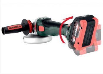 Болгарка аккумуляторная Metabo WB 18 LTX BL 15-180 Quick Каркас (601735840) - Фото №4