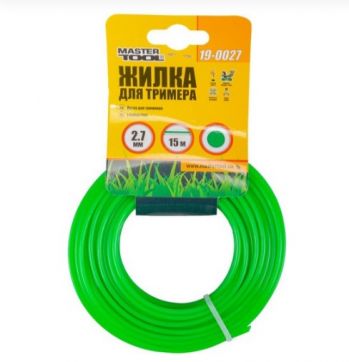 Леска для триммера Mastertool Круг 2,70мм×15м (19-0027) - Фото №1