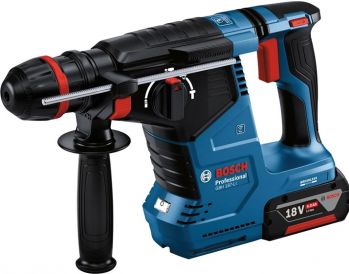 Перфоратор аккумуляторный Bosch Professional GBH 187-LI ONE Chuck (0611923121) - Фото №6